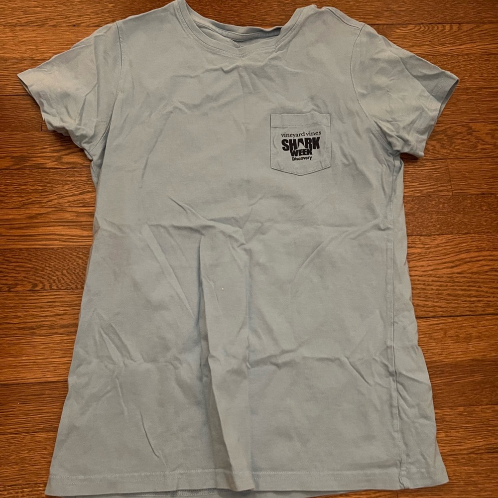 Kids Blue Shark Week T-Shirt